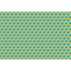 Papier peint sur mesure ananas en motifs répétitifs