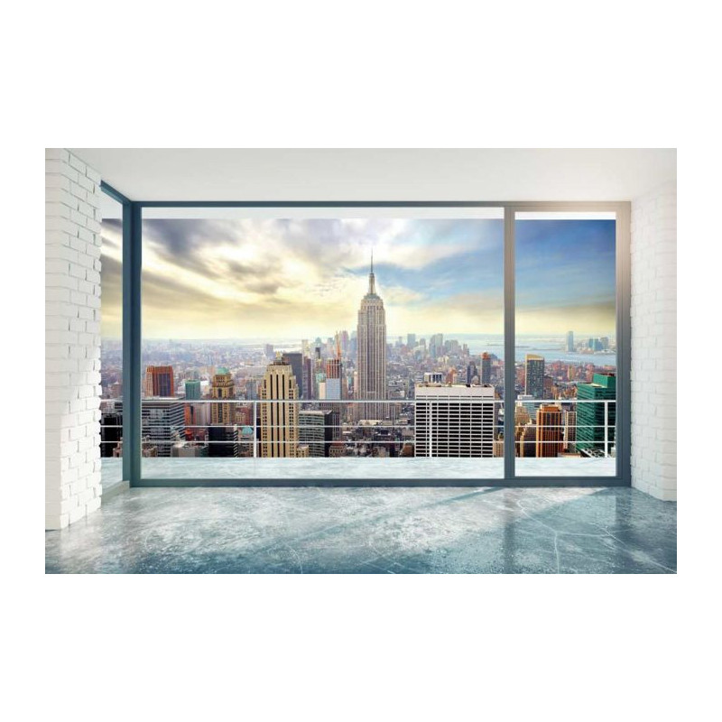 NEW YORK AT HOME Wallpaper - Living room wallpaper