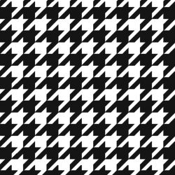 Zoom sur le motif pied de poule du papier peint Scenolia