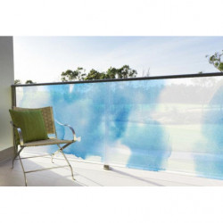 Brise vue design NUAGE BLEU