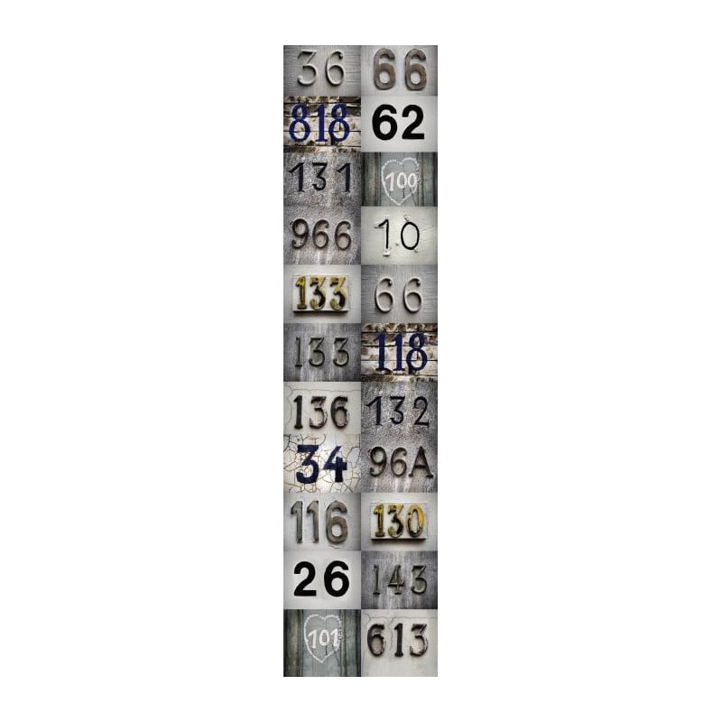 NUMBER wall hanging - Design wall hanging
