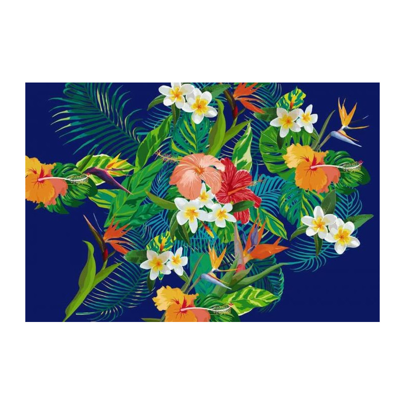 Papel pintado AVE DEL PARAÍSO - Papel pintado floral
