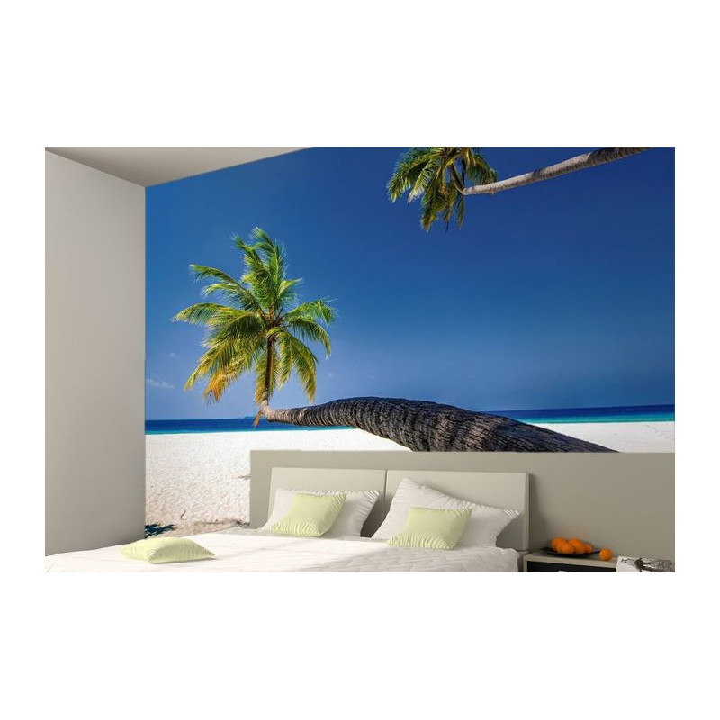 Papier Peint tete de lit PALM BEACH