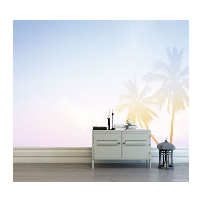 PALM TREES PASTEL  poster