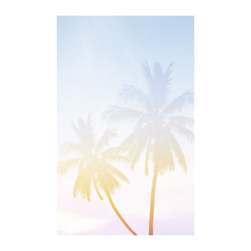 PALM TREES PASTEL  wall hanging - Nature wall hanging