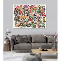 PASTED PAPERS canvas print