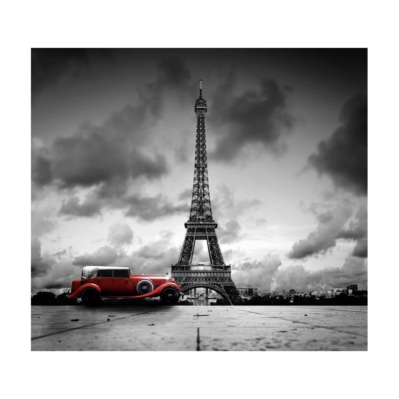 Poster PARIS NOIR ET BLANC - Poster panoramique