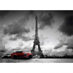 PARIS BLACK AND WHITE canvas print