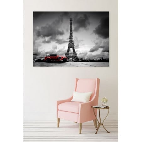 Tableau PARIS NOIR ET BLANC