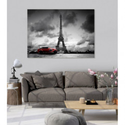 PARIS BLACK AND WHITE canvas print