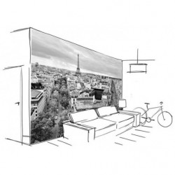 Póster PANORAMA DE PARÍS
