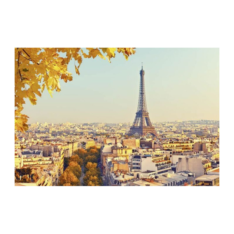 AUTUMN IN PARIS Poster - Panoramic poster