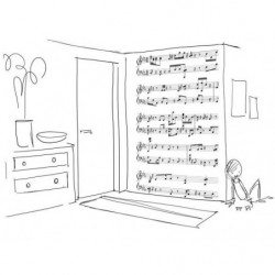 SHEET MUSIC Wall hanging