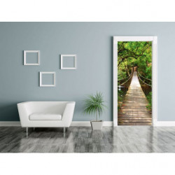 Poster paysage trompe l'oeil  PASSAGE SUSPENDU