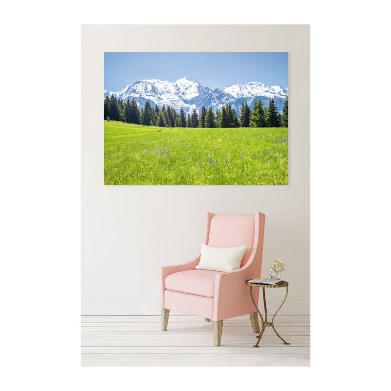 MONT BLANC LANDSCAPE canvas print