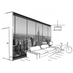 Papel pintado PENTHOUSE NEW YORK BN