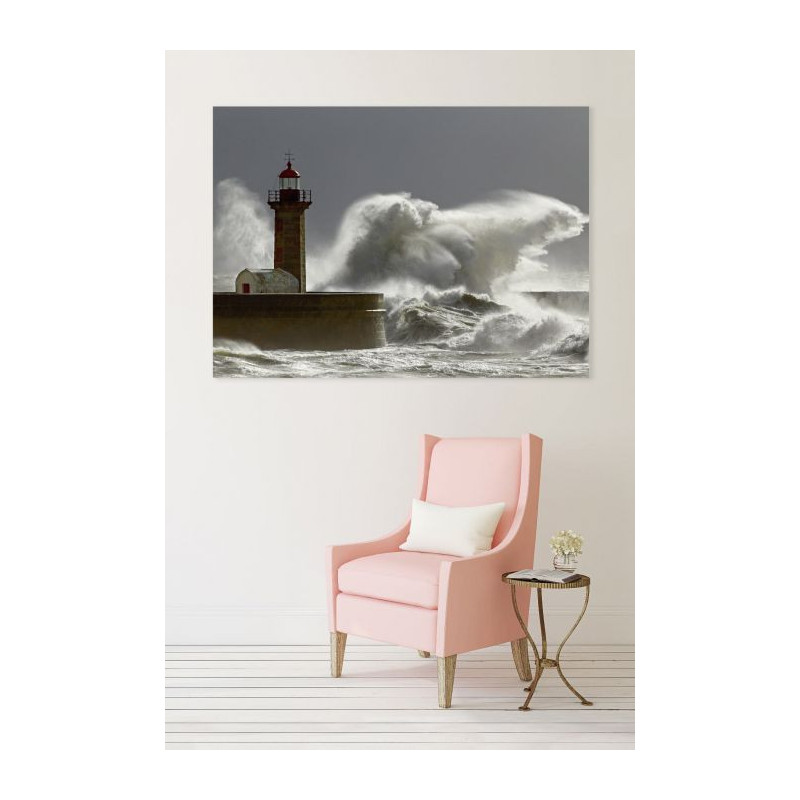 PORTO LIGHTHOUSE Canvas print