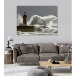 PORTO LIGHTHOUSE Canvas print