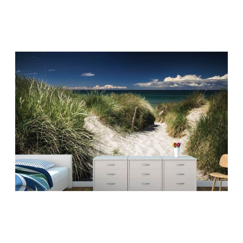 Papier Peint PLAGE DES HUTTES