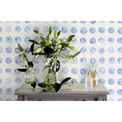 Papel pintado PUNTOS AZULES