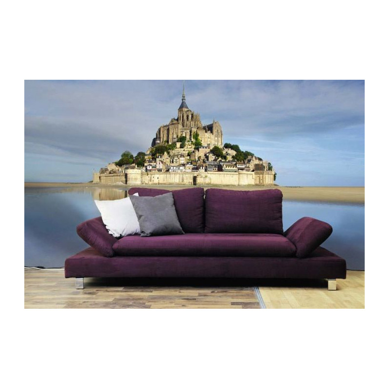 Papier Peint paysage BAIE DU MONT SAINT MICHEL