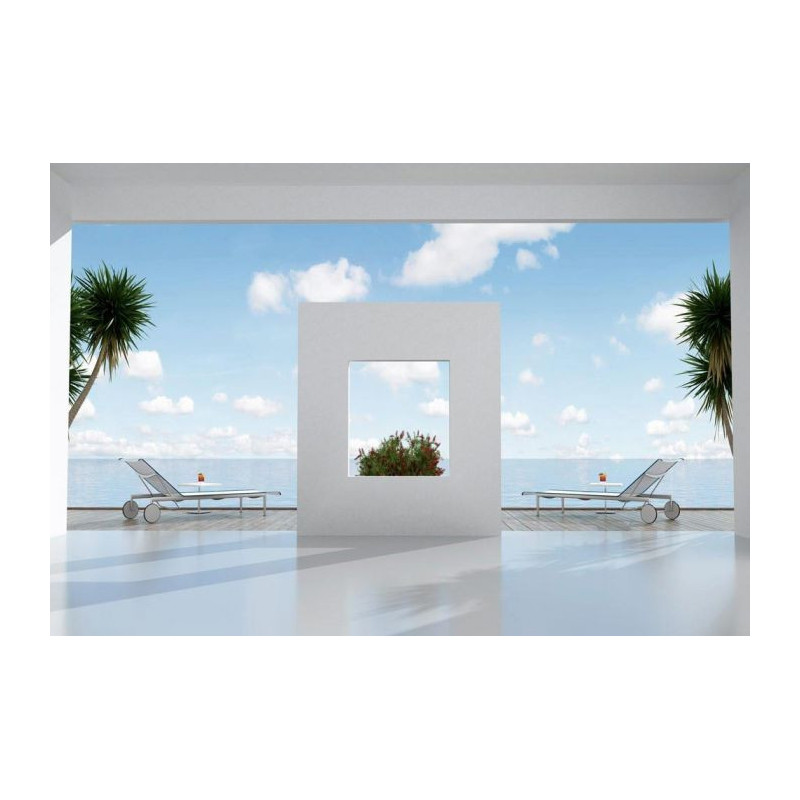 HOLIDAY HOME Poster - Trompe l oeil poster