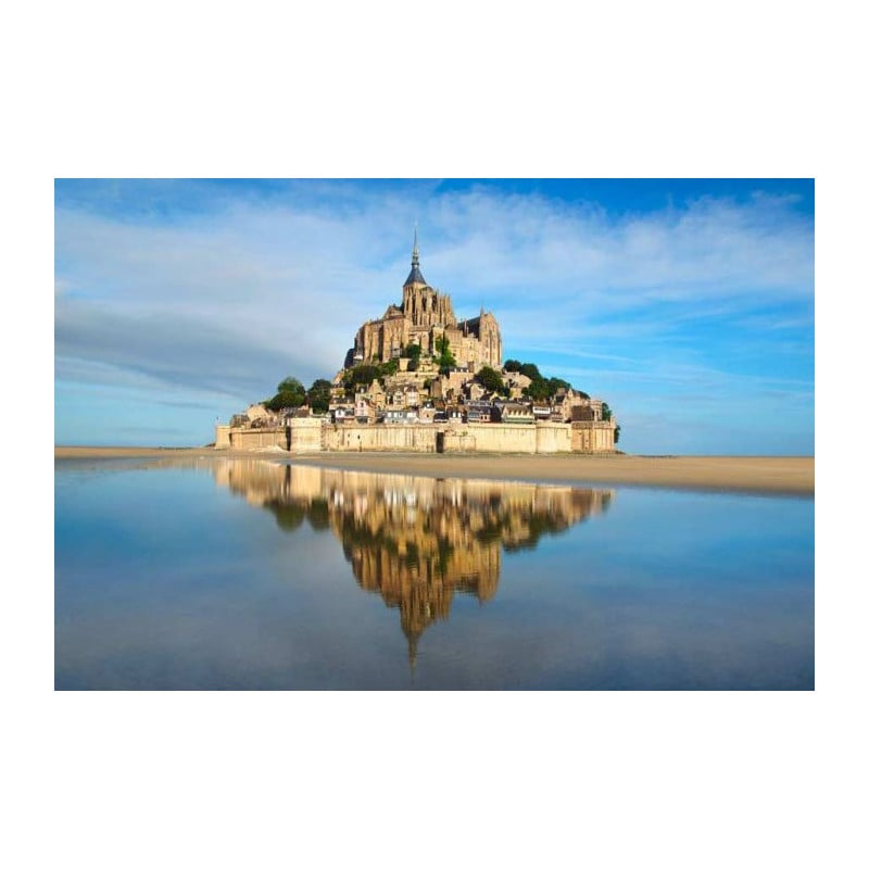 Papier peint panoramique BAIE DU MONT SAINT MICHEL - Papier peint panoramique