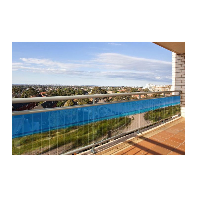 Brise vue terrasse paysage de mer