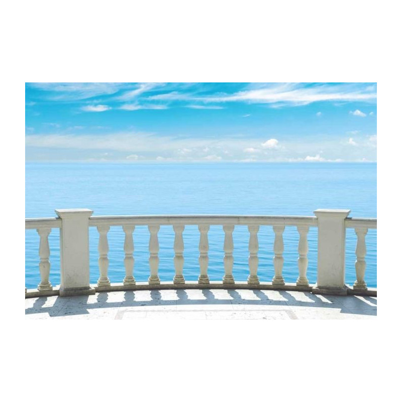 BALCONY ON THE SEA Poster - Panoramic poster