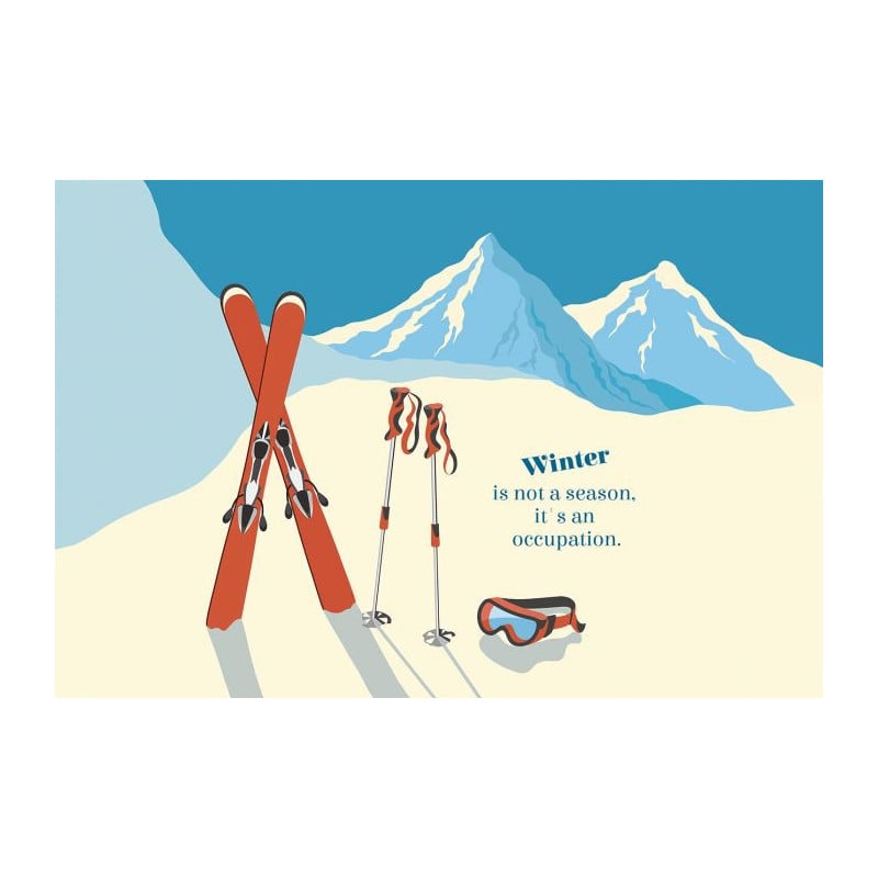 Poster SKI - Poster design