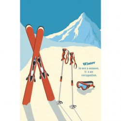 SKI Wall hanging