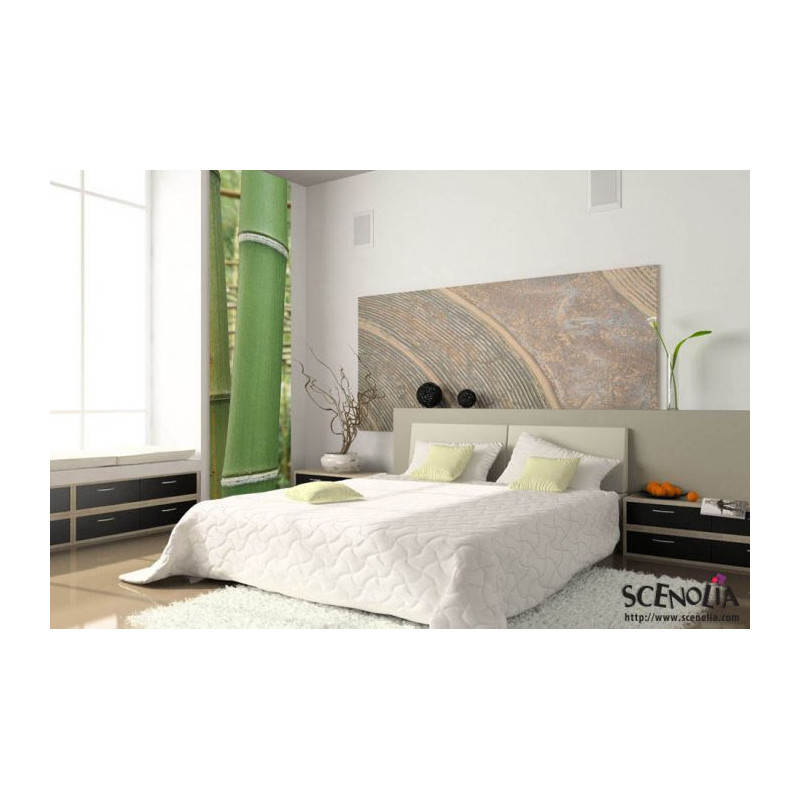 Tenture suspendue BAMBOU VERT