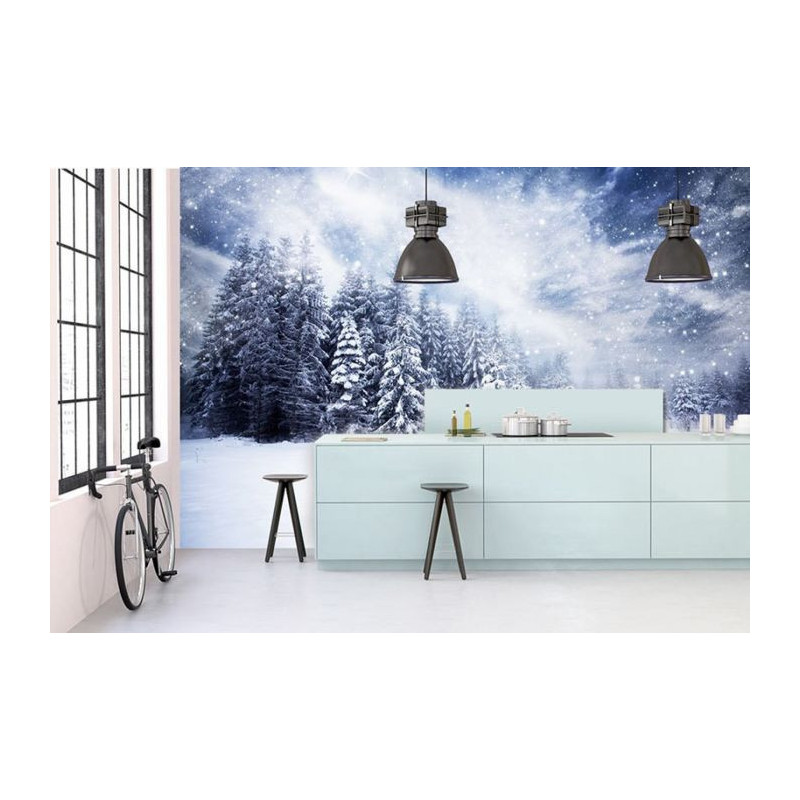 Papel pintado BAJO LA NIEVE