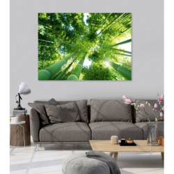 UNDER THE BAMBOO canvas print