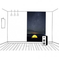 UNDER THE STARS wall hanging