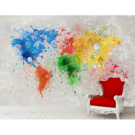 Papel pintado SPLASH THE WORLD