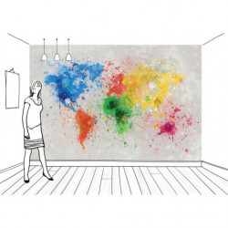 Papel pintado SPLASH THE WORLD