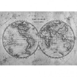 Tableau THE WORLD IN HEMISPHERES NB