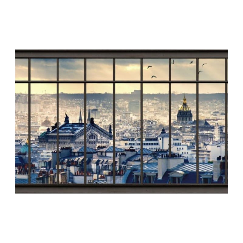 Papier peint panoramique TOITS DE PARIS - Papier peint panoramique