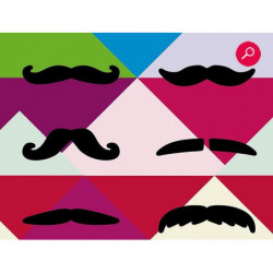 Papier Peint TOUTES CES MOUSTACHES