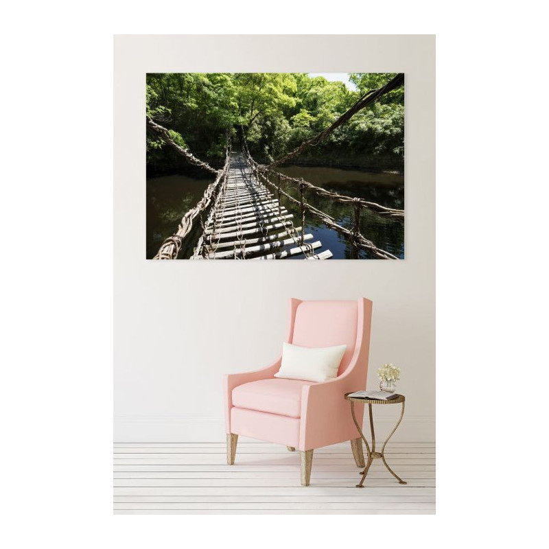 TREK TO BALI canvas print