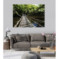 TREK TO BALI canvas print