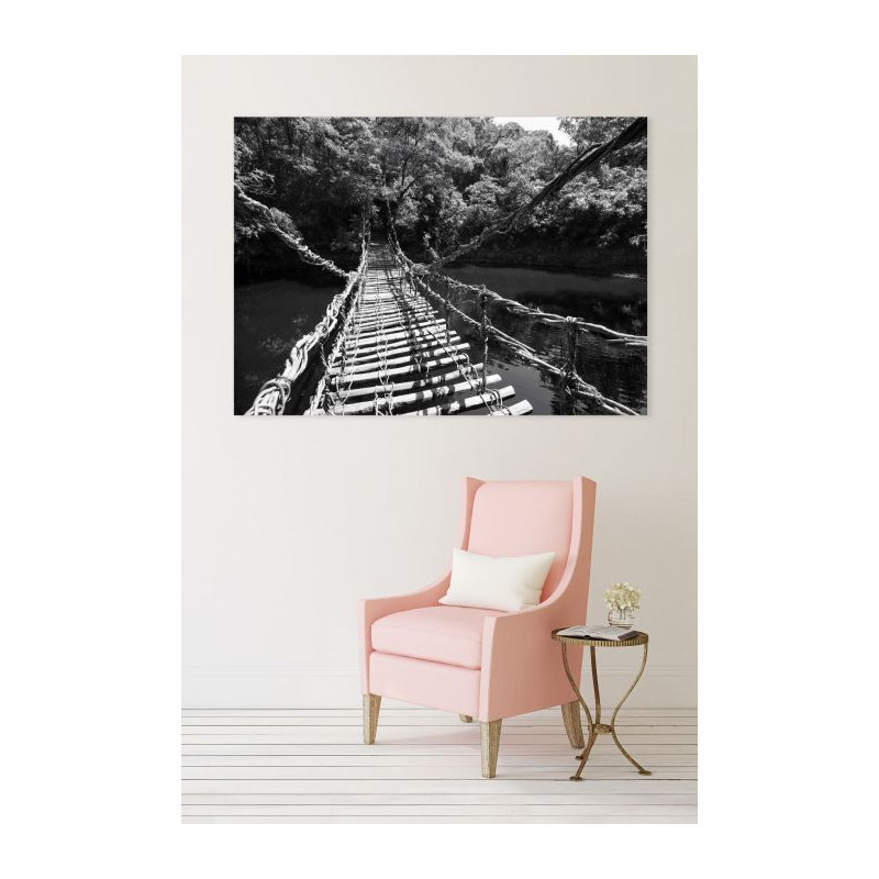 TREK TO BALI NB canvas print