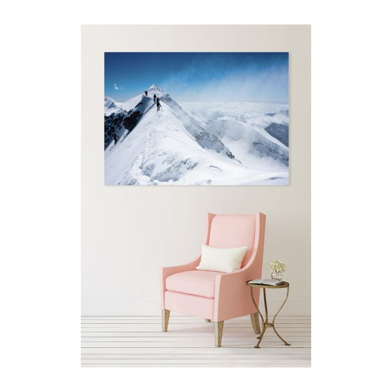 TREK IN NEPAL canvas print