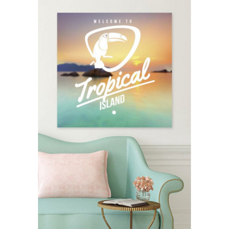 TROPICAL canvas print