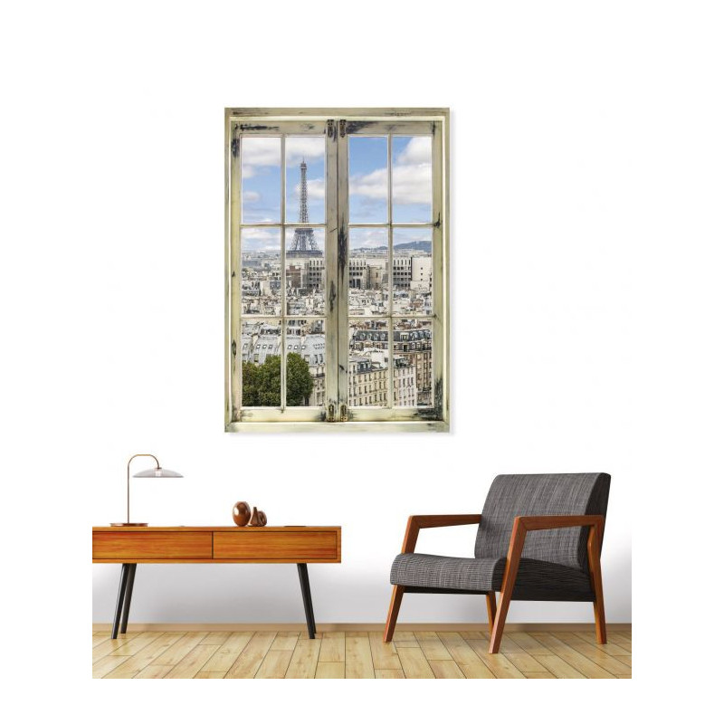 Tableau fenetre UN REGARD SUR PARIS