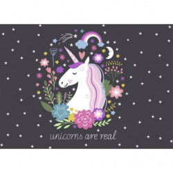 Cuadro en lienzo LOS UNICORNIOS SON REALES
