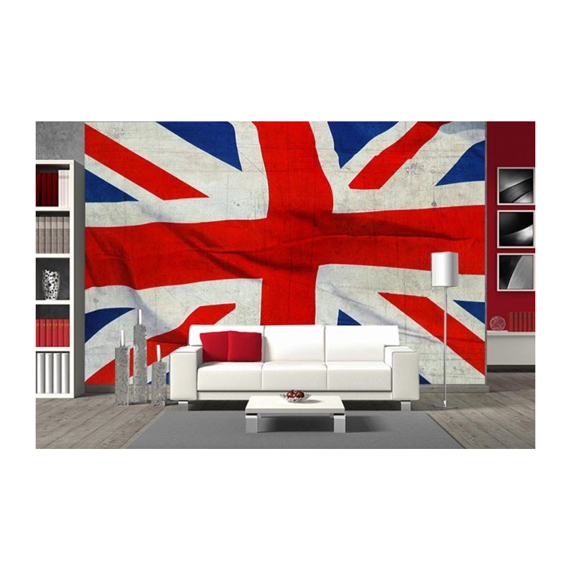 Papier Peint salon drapeau de l'Angleterre