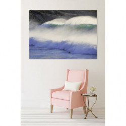 BLUE WAVE canvas print