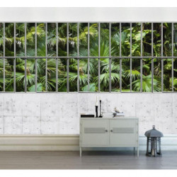 Papel pintado VIDRIERA Y HORMIGÓN